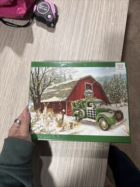 2021 Christmas Party Oversized Puzzle 1000 Pieces, 27x39, New Sealed